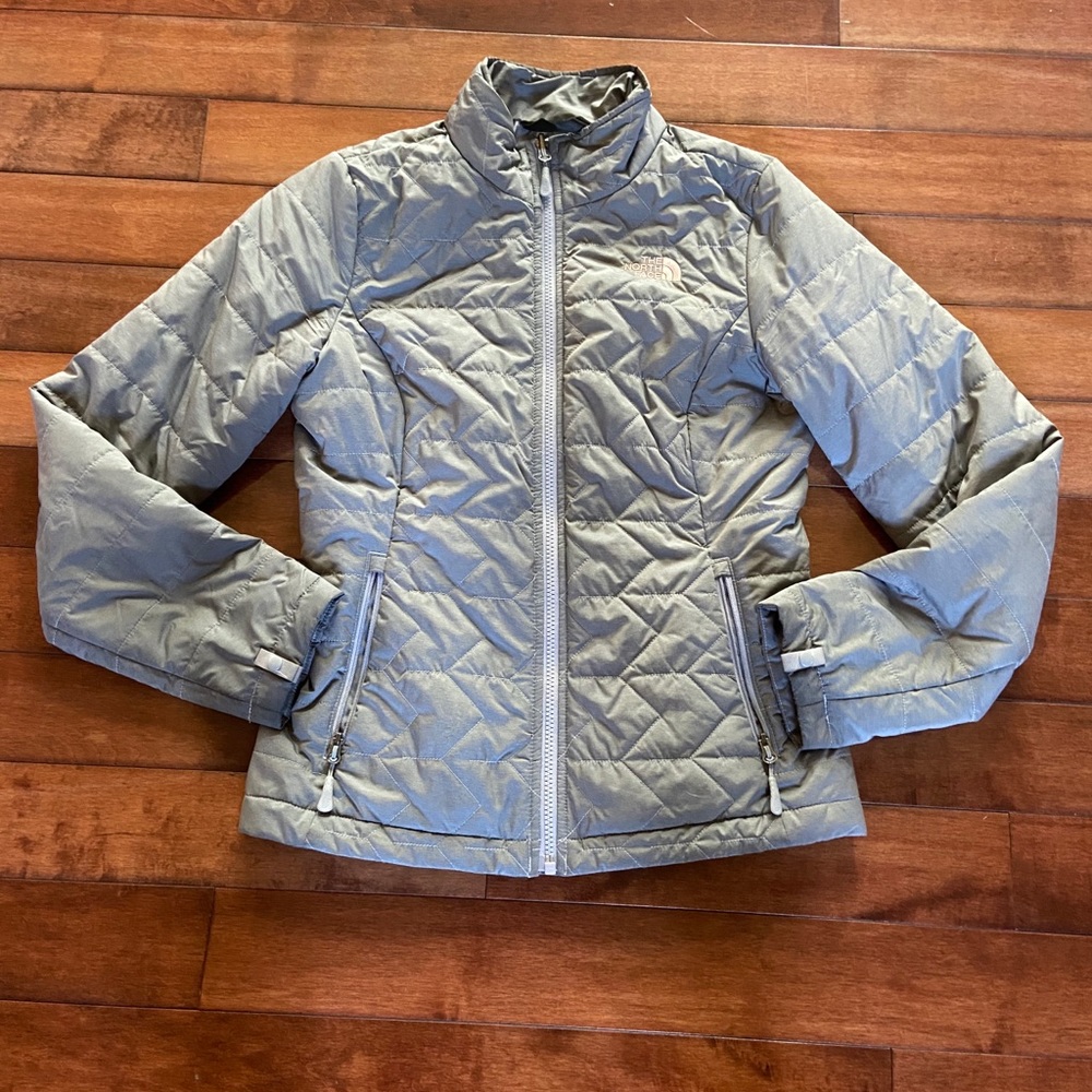 The North Face Grey Puff Coat